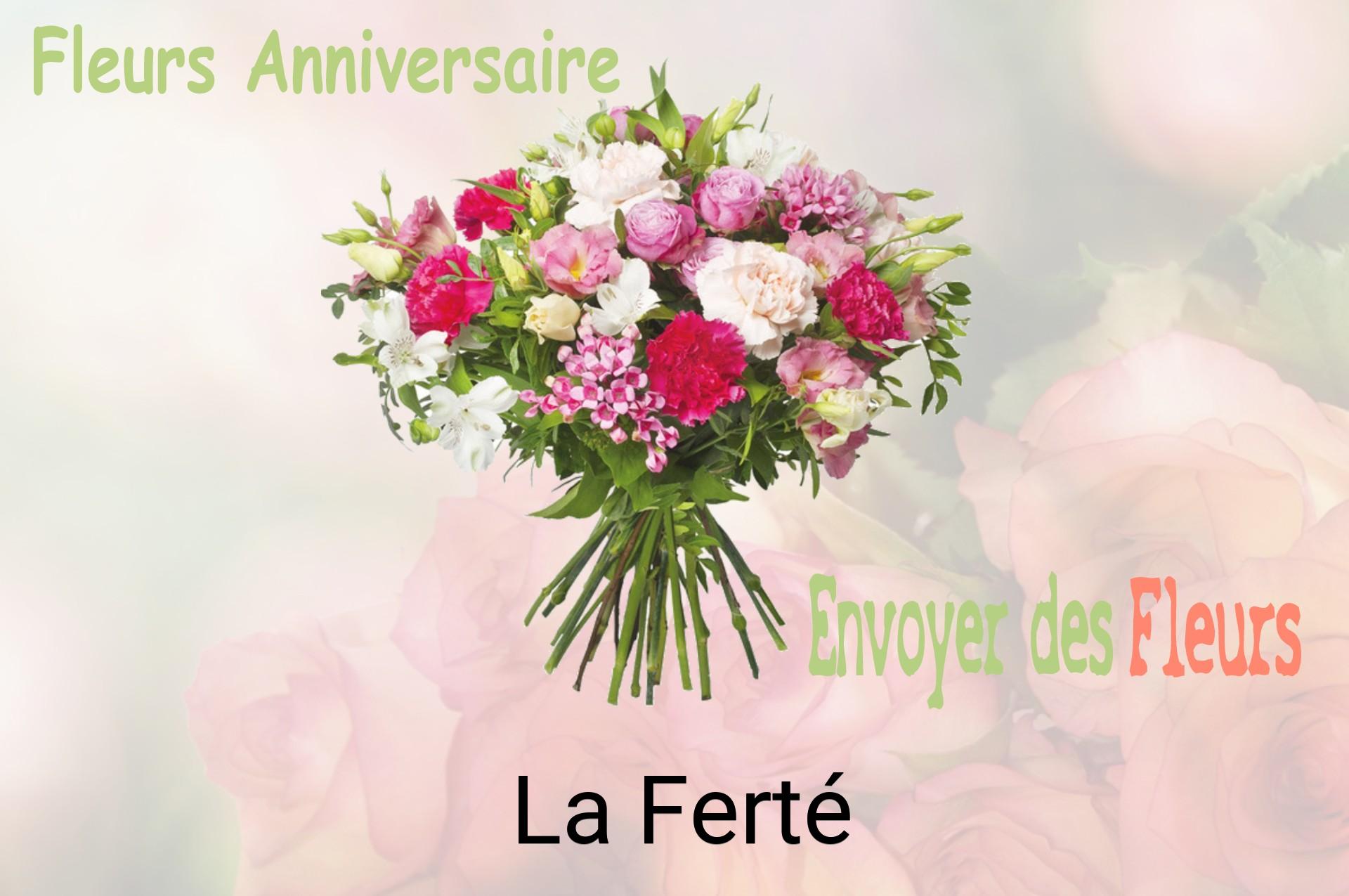 Bouquet de fleurs d’anniversaire livré à La Ferté