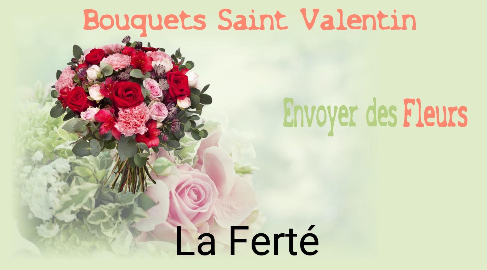 Roses de Saint-Valentin livrées à La Ferté